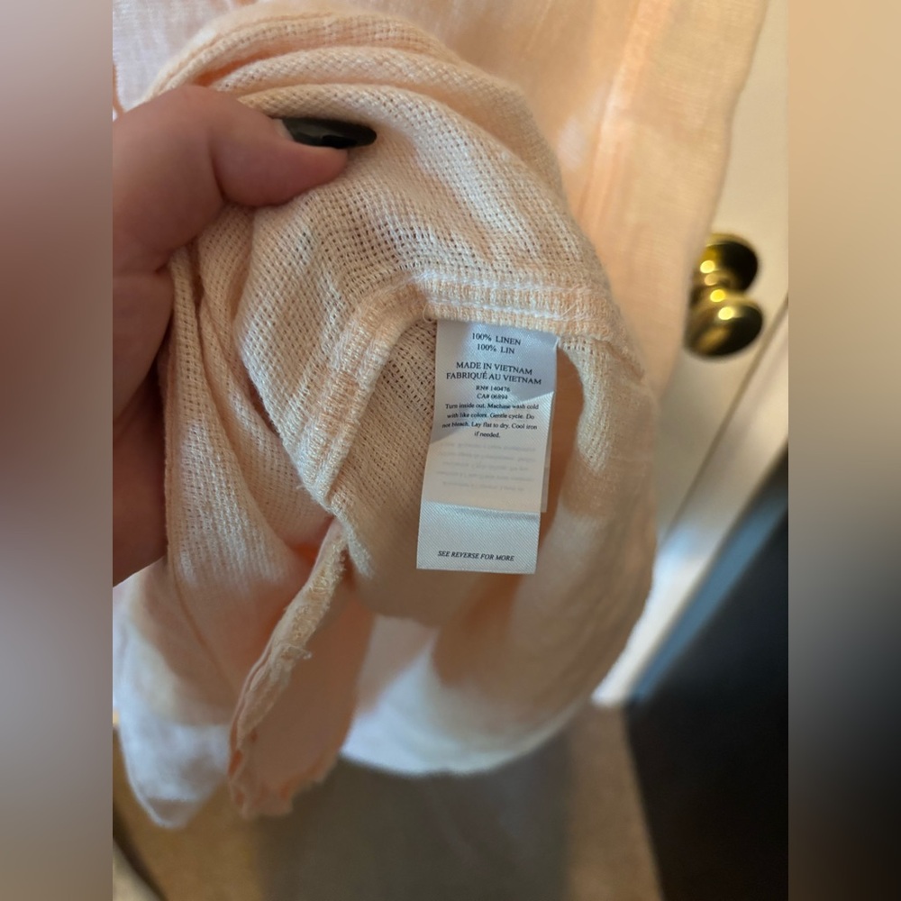 Faherty Gemina Linen Dress View 3